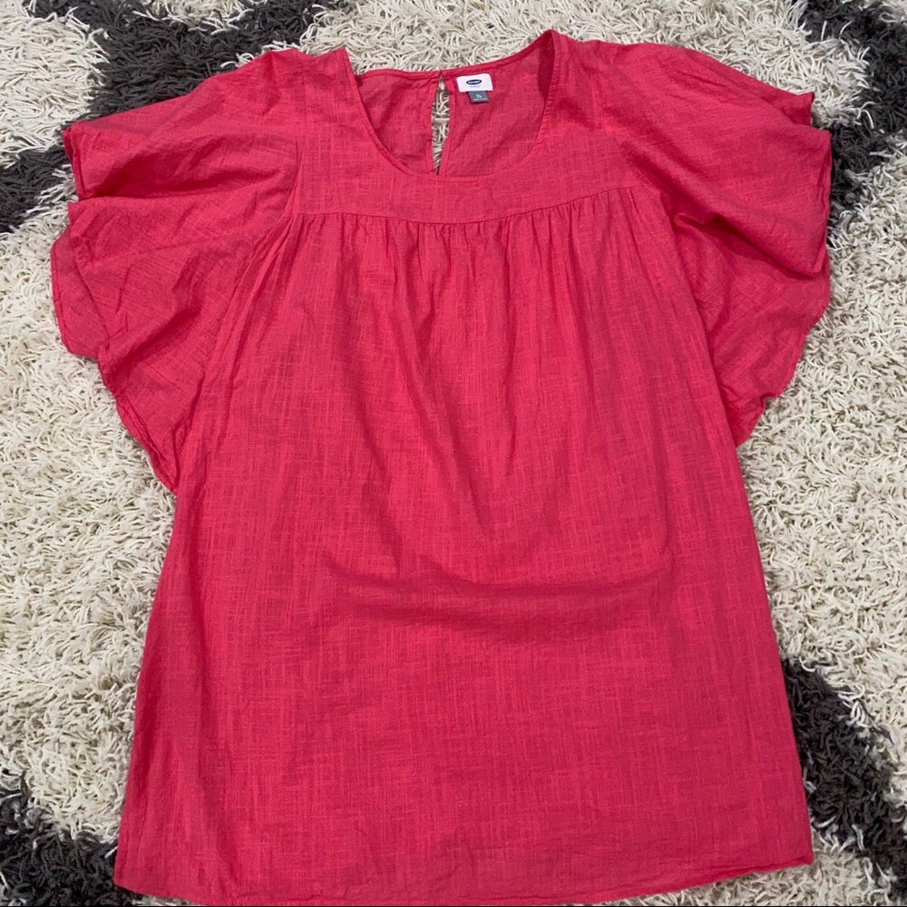 Dress with Flared Sleeve
